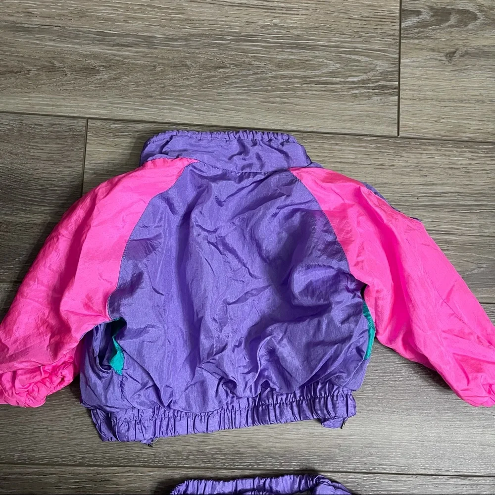 Vintage 2 piece toddler girl 24 months 2T ski suits - Picture 6 of 7
